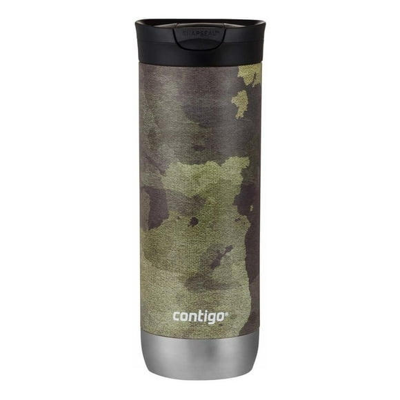 Termo 20oz 591 Ml Acero Inox Camuflaje Frio Caliente Contigo Contigo SnapSeal Refresh Couture Huron