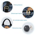 thumbnail image 7 of FORMRS Women's Travel Backpack Purse Anti-Theft Hidden Pockets Casual Shoulder Bag, Blue Elegant Geometric, 7 of 7
