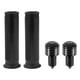 thumbnail image 1 of Kit de cubiertas para manillar de motocicleta Unique Bargains 7/8" 22mm 15/16" 24mm, agarre de aleación de aluminio antideslizante para motocicleta, scooter, bicicleta, ATV, negro, 1 juego, 1 of 7