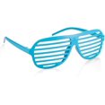 thumbnail image 1 of Shutter Shades Fun Novelty Plastic Party Retro Fancy Dress Costume Prop Rave Club Eyewear Disco Adults 80's Sunglasses, 1 of 3