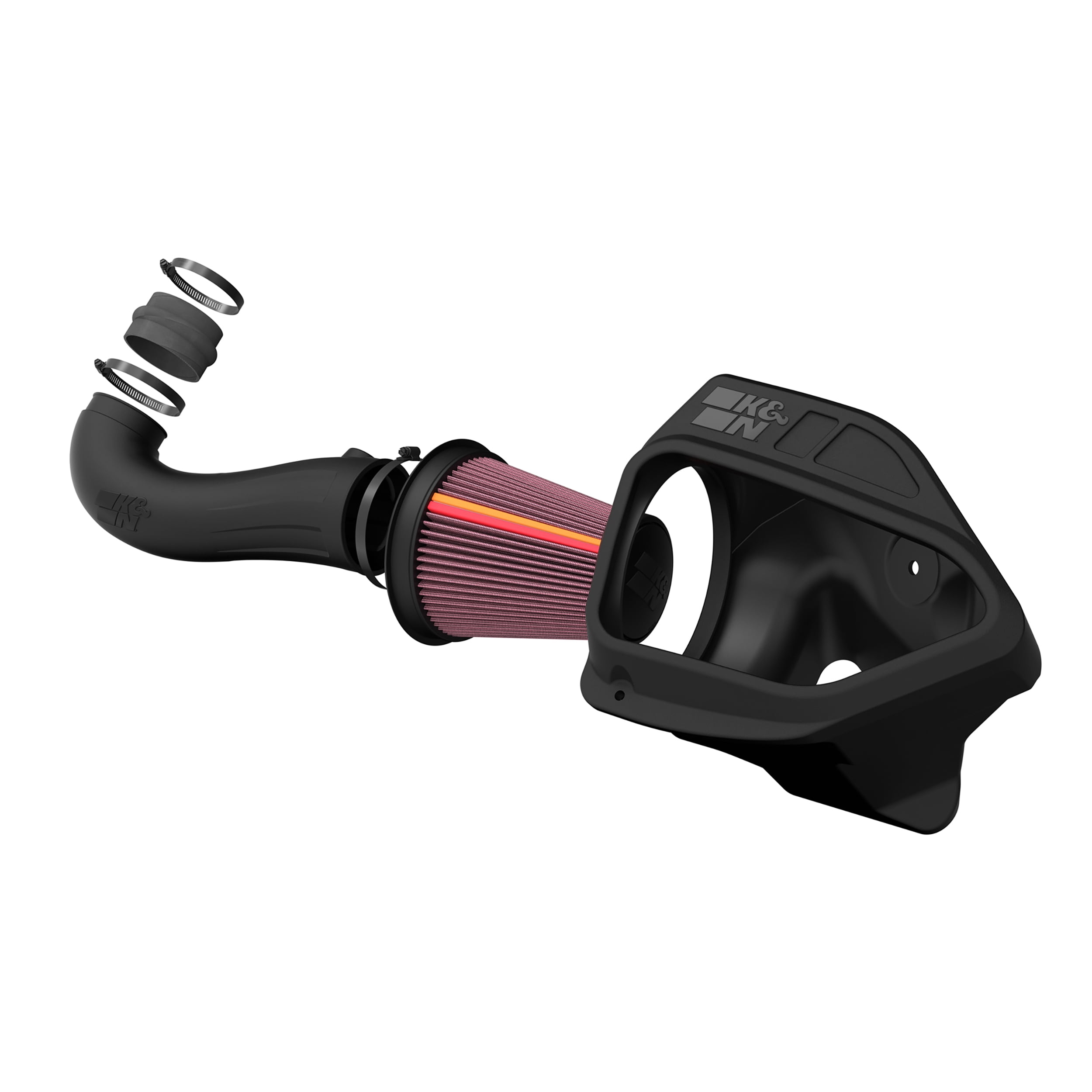 K&N Performance NextGen Cold Air Intake System: Easy Installation, Engineered to Maximize Airflow, Boost Horsepower & Torque, 50-1542