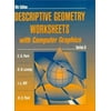 Descriptive Geometry Worksheets with Computer Graphics, Series B, Used [Paperback]