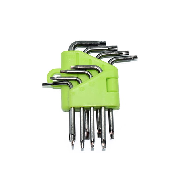 Riwesomey 8 Uds llaves hexagonales destornillador Kit de herramientas organizador cromo vanadio acero herramienta de mano disco duro Type3 NO3