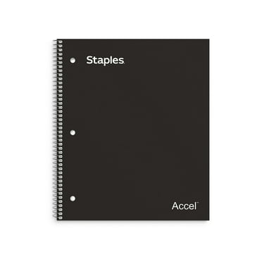 TRU RED 1-Subject 8.5 x 11 Graph Ruled Black TR58322M