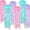 Color 3, variant on Set of 6 Jellyfish Paper Lanterns Blue– Under the Sea Party Decorations, Hanging Decor for Mermaid Birthday, Baby Shower & Nautical Theme