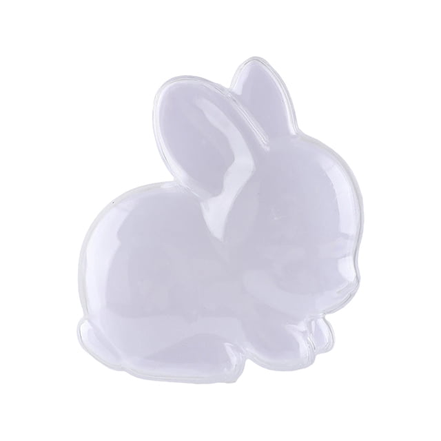 TIELUTT Forme de Lapin Transparent Bonbons Vide Rangement de Bonbons Organisation du Garde-Manger Grands Contenants de Conservation des Aliments avec Couvercles Hermétiques Brillance Contenants de Conservation des Aliments Bocaux de Rangement Contenants de Cuisine