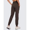 thumbnail image 2 of Pantalones Joggers CRZ YOGA Mujer 72 cm Bolsillos Marrón XL, 2 of 5