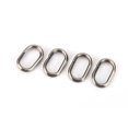 thumbnail image 1 of Greensen 100Pcs Stainless Steel Oval Split Rings Swivel Snap Carp Fishing Tackle Connector, Fishing Tackle, Fishing Split Rings, 1 of 8