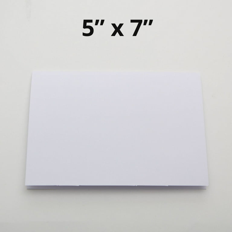 100 Sheets Blank Cards with Envelopes for Card Making Red and