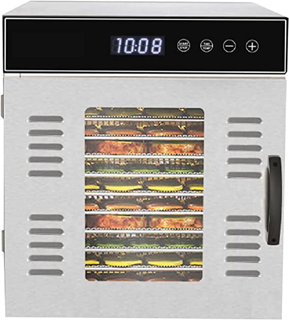 NutriChef Premium Food Dehydrator Machine 1000 Watts 14 Shelf