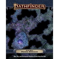 Pathfinder Flip-Mats Pathfinder Flip-Mat: Primal Dungeon, (Paperback ...