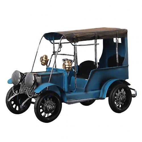 Vintage Iron Art Classic Cars Model Craft Desktop Ornament Kids Toy Collection Gift Home Christmas Decorations Accessories Model