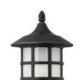thumbnail image 7 of 1 Light Medium Outdoor Post Or Pier Mount Lantern In Traditional-Coastal Style 8 Inches Wide By 17.75 Inches High-Oil Rubbed Bronze Finish Hinkley, 7 of 7