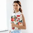 thumbnail image 6 of FORMRS 3 Ring Binder 1.5 inch with Pockets Clip Board 200 Sheets Capacity, Strawberry Pattern, 6 of 8