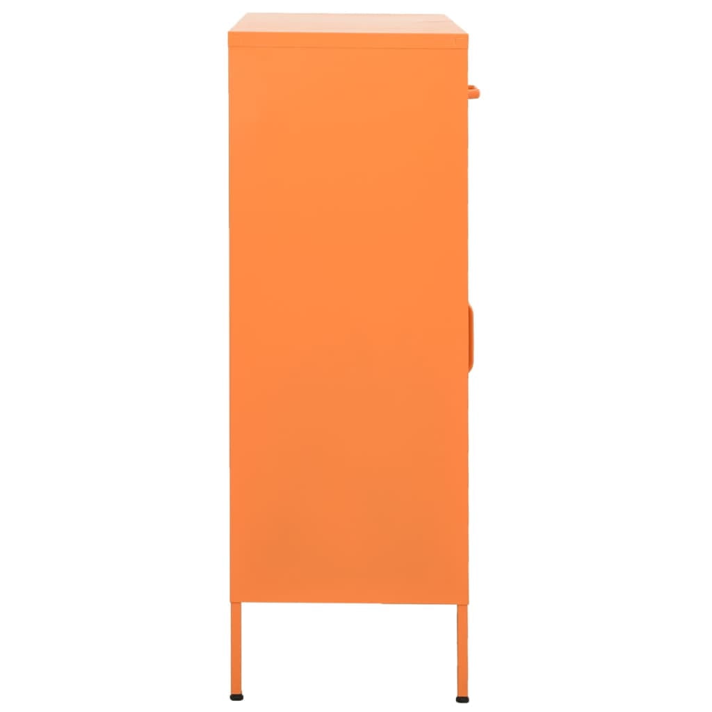 vidaXL Storage Cabinet Freestanding Drawer File Cabinet for Home Office Steel