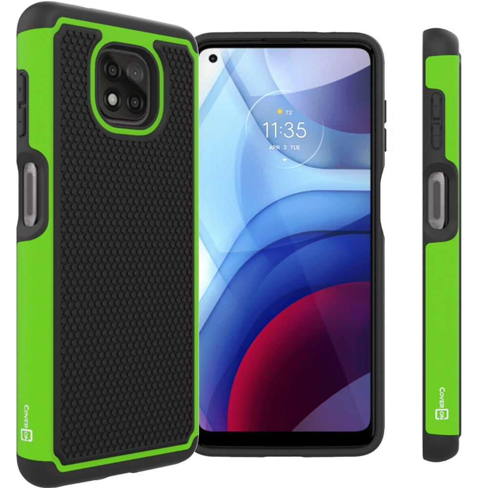 CoverON For Motorola Moto G Power 2021 Case, Slim Rugged Grip Hard