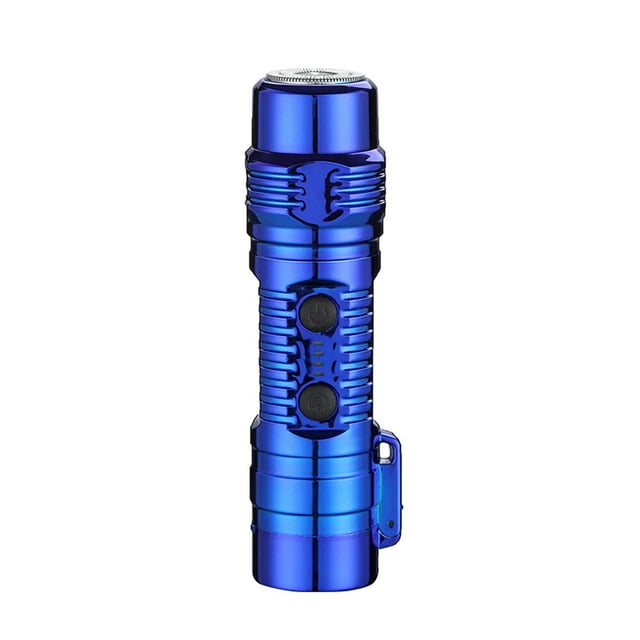 Miogawg Deals Rechargeable Portable LED Light Lighter With Shaving Knife