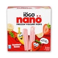 thumbnail image 1 of IÖGO Nano Pops au yog. glacé, Fraise et banane, vrais fruits, 45 cal. 8 x 50 ml, 1 of 7