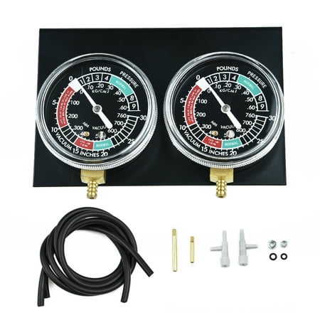 

Goodhd Motorcycle Carb Carburettor Vacuum Balancer Gauge with Hose Kit 2 Cylinder