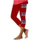 thumbnail image 1 of Pantalones de Ajuste Seco de la Moda de las Mujeres Imprimidas Leggings, Deporte de Yoga Elástico de Poliéster Elástico Respirable, 1 of 4