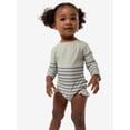 thumbnail image 4 of Modern Moments by Gerber Baby and Toddler Girl Long Sleeve Swimsuit, Sizes 12M - 5T, 4 of 13