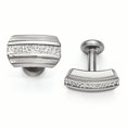 thumbnail image 1 of Edward Mirell Titanium 925 Sterling Silver Cufflinks Cuff Link Collar Stay, 1 of 7
