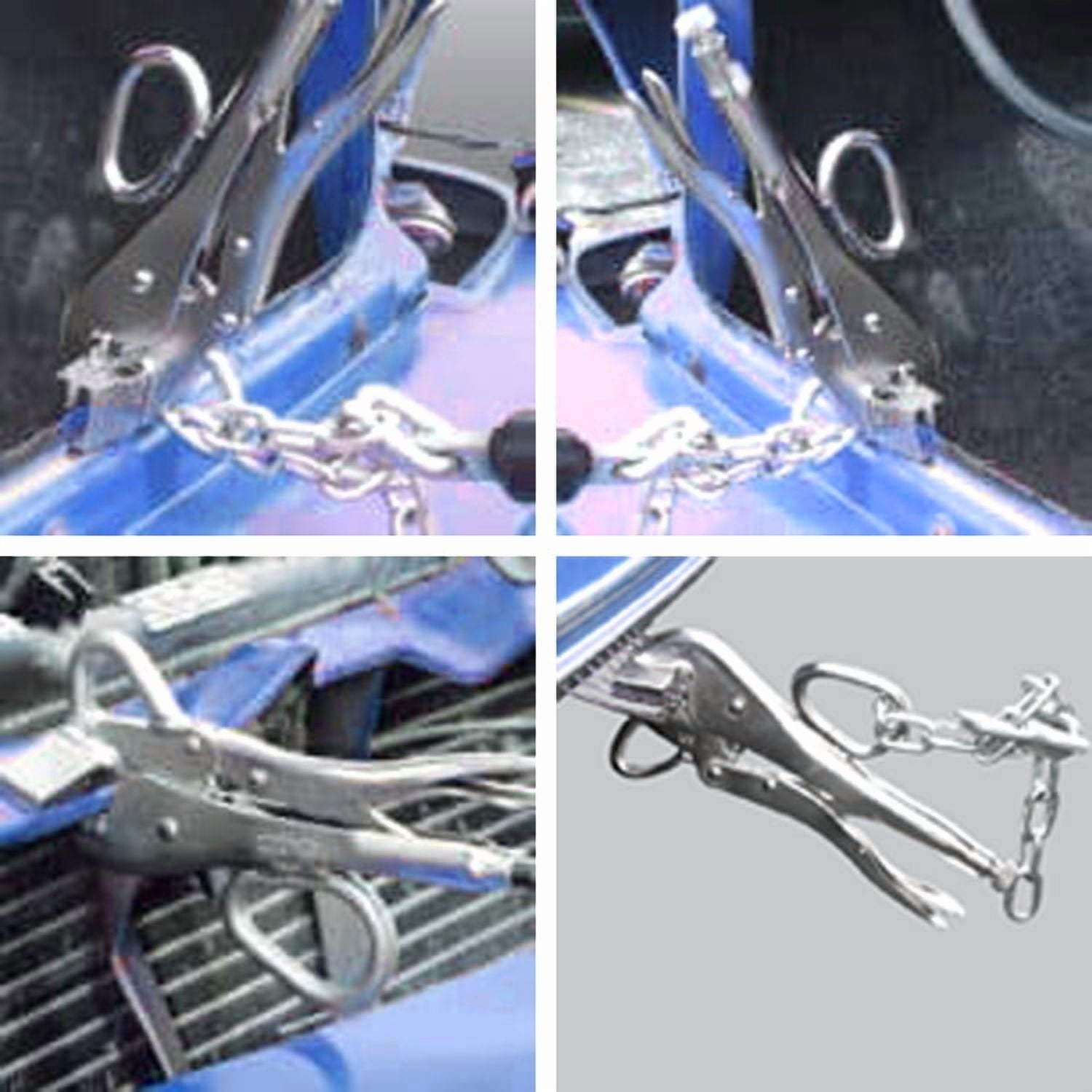 Locking Sheet Metal Clamp, Welding Locking Plier Tools, Heavy Duty Sheet Metal Grip Tool, Carbon Steel Duckbill Pliers Welding Pliers, Flange Pull Plier for Car
