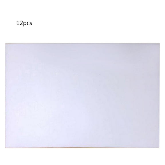 Necvior 12Pcs Shrink Dink Sheets Shrink Film Sheets Sanded Shrink Plastic Sheet Luminous