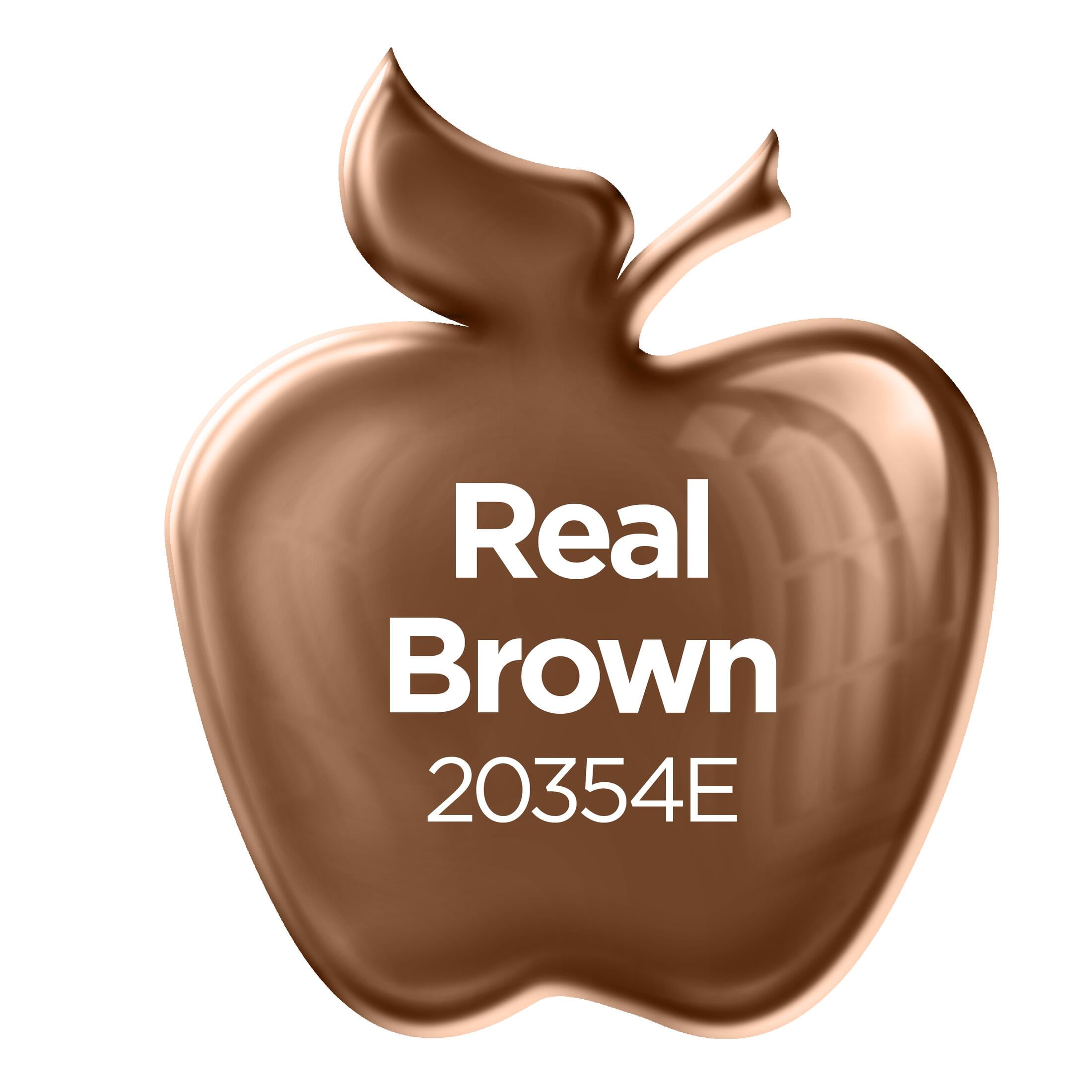 Apple Barrel Acrylic Craft Paint, Gloss Finish, Real Brown, 2 fl oz