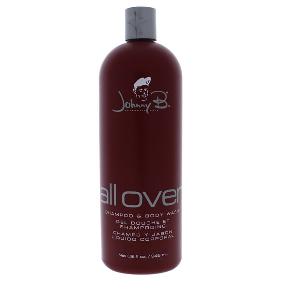 All Over Shampoo and Body Wash by Johnny B for Men - 32 oz Shampoo and Body Wash