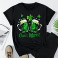 thumbnail image 2 of Dgankt Womens&nbsp;Tops St. Patricks Day Shirt for Women Short Sleeved Crew Neck Pullover Graphic Tee Tops,Sizes S-3XL, 2 of 5