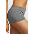thumbnail image 5 of 6 Packs of Women Seamless Boyshorts Classy Sexy Stretch Panty - Style#15, 5 of 5