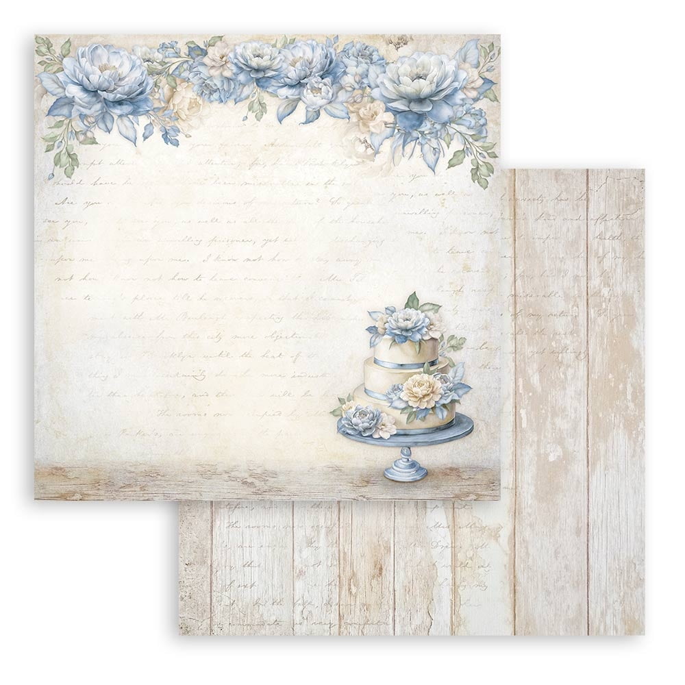 Stamperia Double-Sided Paper Pad 12"X12" 10/Pkg-Timeless, 10 Designs/ 1 Each