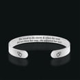 thumbnail image 2 of Valentines Day Gifts for Her Bracelets for Women Girls Personalized Gift Engraved Spell Adjustable Cross Border Jewelry Mothers Day Gifts Bracelet Gifts Clearance Birthday Gifts for Women, 2 of 2
