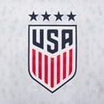 thumbnail image 6 of Icon Sports Official Licensed U.S. Soccer 4 Star USWNT Player’s Women's Game Day Shirt Tee - Adult Soccer Gear - Rodman, White, Red, X-Large, 6 of 9