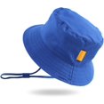 thumbnail image 1 of Cotton Baby Sun Hat Infant Toddler Boys Girls Bucket Hats Summer Sun Protection Kids Beach Caps, 1 of 5