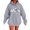 C-Light Gray487, variant on DHFJKG Hoodies For Women, Brooklyn Shirt, Long Sleeve Oversized Sweatshirts, Casual Drawstring Hooded Fall Pullover