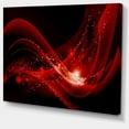 thumbnail image 3 of Designart Dark Red Vector Canvas Wall Art, 3 of 4