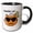 Black/White, variant on 3drose, Ginger Cat Icon with Appreciation Message, 11oz Mug