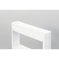 thumbnail image 6 of Plastic Storage Cabinet Organizer 3 Shelf Cart Rack Tower with Wheels, 6 of 7