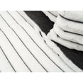 thumbnail image 5 of Cobertor Rabbit de Flannel Blanco con Gris Mega King Size Dormireal, 5 of 5