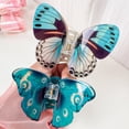 thumbnail image 6 of Butterfly Hair Claw French Hair Clip Non-Slip Hair Clasp for Girls and Women Straight Curly Wavy Hair Styling Accessories, 6 of 7