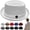 White, variant on Summer Breathable Mesh Pork Pie Hat,Retro Straw Breathable Sun Protection Cap,Lightweight Fedora Bowler Hat