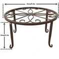thumbnail image 2 of Visland Metal Plant Stand Floor Flower Pot Rack Iron Art Plant Stands Pot Holder, 2 of 6
