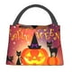 thumbnail image 1 of Fotbe Halloween Bolsa Térmica Portátil con Estampado, Bolsa de Entrega de Alimentos Aislada, Bolsa Reutilizable de Gran Capacidad para Comidas y Supermercado, 1 of 6