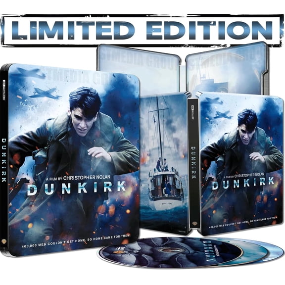 Dunkirk Limited Edition 4K UHD Steelbook (4K Ultra HD)