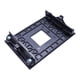 thumbnail image 1 of Soporte de enfriador de CPU, soporte de radiador de disipador de calor, fácil instalación, zócalos, retención, montaje, reparación, mantenimiento de Agujero cuadrado negro, 1 of 10