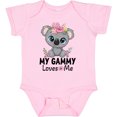 thumbnail image 3 of Inktastic My Gammy Loves Me Girl Grandchild Koala Girls Baby Bodysuit, 3 of 5