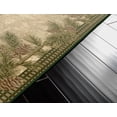 thumbnail image 2 of Mayberry Rug CC5265 20X44 20 x 44 in. Cozy Cabin Pine Cone Gingham Printed Nylon Kitchen Mat & Rug, 2 of 5