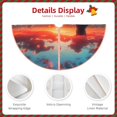 thumbnail image 3 of Sikiie Cat Watching City Sunset Christmas Tree Skirt, Christmas Tree Decorations, Christmas Decor, Tree Mat Decoration(30-48IN)-36", 3 of 6